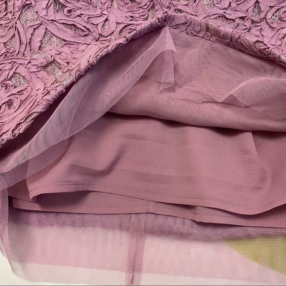 BCBG LAVENDER V NECK MARISSA DRESS - Picture 9 of 11